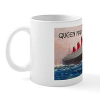 Cafepress - Queen Mary Mug - OZ Keramička šolja - Novelty Coffee čaj čaja
