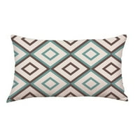 Vikakiooze geometrijske linije Sofa krevet na kućnoj ukrasu Festival jastuk kafići za jastuk B