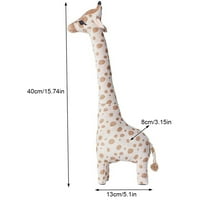 Buyweek velike veličine meke punjene žirafe plišane igračke punjene životinje lutke igračke za kućne