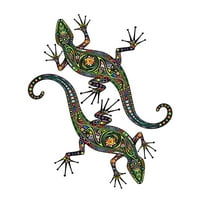 Gecko naljepnica smiješna šarena PVC ukrasna naljepnica za kućne prtljažne prtljage