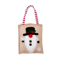 Božićne kockice poklon torbe božićne torbe za bombone Božićne torbe za božićne zabave