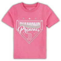 Djevojke Toddler Pink Boston Red Somond Princess majica