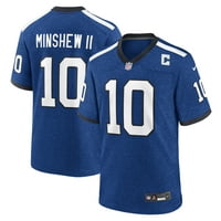 Muški Nike Gardner Minshew Royal Indianapolis Colts Indiana Nights Alternativni dres igre
