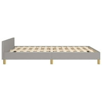 Solse SOX krevet s uzglavljenim i drvenim plotovima Podrška platformu Krevet za krevet pogodan za veličinu