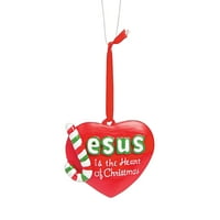 Isuse je srce božićnog ukrasa - kućni dekor -