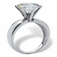 PALMBEACH nakit okrugli ili markize kubični cirkonijski zaručni zaručni prsten u 18K pozlaćenim ili