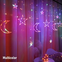 136leds Fairy Svjetla za spavaću sobu, mjesec staze svjetla LED lampica za odmor Party svjetla za božićne