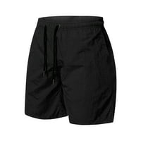 Puawkoer kratke hlače od poliestera prozračne odjeće za odjeću i dodaci za vanjsku hranu 3xl crna