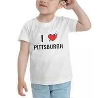 Love Pittsburgh Funny Majice za dječake za dječake