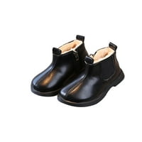 Woobling Girls Boys Anketa COATIES Casual Winter Boot Side patent Chelsea Boots School Topli Bootie