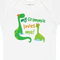 Inktastic My Grammie voli me unuk dinosaur poklon baby boyysuit