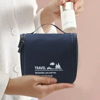 Taqqpue Viseća toaletna torba - Veliki kozmetički šminkalni organi organizator za muškarce i žene sa