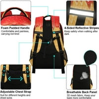 Dječji ruksak za djevojke dječake i jakne jamke i jakne jakne ruksake srednjoškolske torbe u osnovnoj