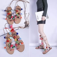 OAVQHLG3B sandale za žene čišćenje modnih žena sandale nose lijene ljetne stane casual sandale zavoja