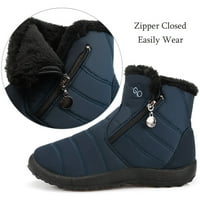 Ženske čizme za snijeg Vodootporne čizme za gležnjeve Udobno Držite tople zimske cipele za žene