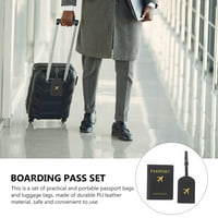 Postavite PU kofer Travel Tag i držači za držač za cijevima sa koferima