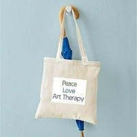 Cafepress - Art terapeut poklon torba - prirodna platna torba, Torba za platno