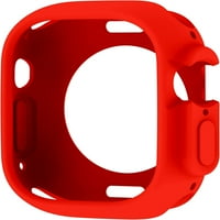Southwit ultra tanka mekani TPU kućište odbojnog odbojnika za iWatch Apple Watch serije ultra crvena
