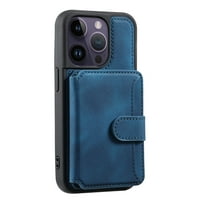 Nalacover Case kompatibilan s iPhone Pro max, odvojivim džepom novčanika s držačem kreditne kartice,