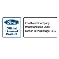 Ipick image za Ford F-munje srebrni lanac za ključeve kuke, službeni licencirani