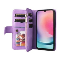 Samsung Galaxy A 5G Case Cour Case Cover Poklop Poket devet kartona PU kožna magnetska kopča Kickstand
