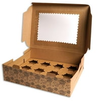 Kutije za kolače sa prozorom i umetnite ladicom za držanje