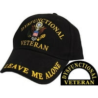 Disfunkcionalni veteran Direktni izvezeni šešir - crni - poslovni u vlasništvu veterana