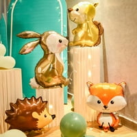 Handeo životinjski balon divne šumske životinje zečji medvjed balona ukras korisno za zabavu