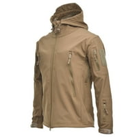 BVGFSAHNE Lagana vodootporna jakna s kapuljačom na otvorenom konusna jakna za kišnicu za planinarski