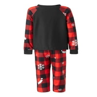 Porodični božićni podudaranje pidžama set elk xmas pjs spavanje za odrasle, djecu, dušo, pas