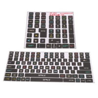 Naljepnice na tastaturi, naljepnica za igre na tipkovnici otporna na ogrebotine otporne na tipke