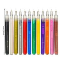 Keusn Color 3D olovke set za nokte točkasti za crtanje za crtanje obloga za bočice za božićne bazne
