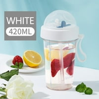 CGLFD boca za vodu 420ml boca plastična čaša prozirna mat prenosiva nije lako razbiti vodu na otvorenom