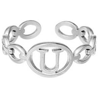 Do 65% popusta na nakit za AMLBB za ženske prstenove od titanijum čeličnog pisma prstena engleskog otvaranja