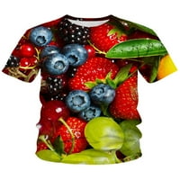 LUMENTO MAN majica 3D printske košulje Grafički ljetni vrhovi Mens Funny bluza Redovna kratkih rukava