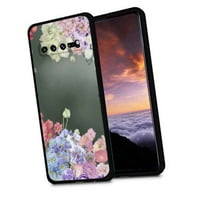 Kompatibilan je sa Samsung Galaxy S telefonom, cvijeće-S-CASE silikon zaštitom za TEEN Girl Boy Case