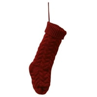 TutunAumb Winter Festival Novi prodaja Božićna ukras čarapa Festival Ispis poklon torbi Privjesak Candy