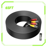 -Geek 65ft nadzor kabela, fleksibilan i vremenski otporan na žičani kabel, PVC materijal zamjena kabela