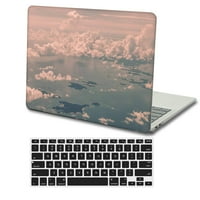 Kaishek Hard Shell za najnoviji MacBook Pro 13 - A1706 A1708 A1989 A2159 A2251 A2289 A + crna poklopac