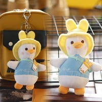 Duck privjesak za glatku teksturu Fluffy ukras patka lutka ključa sa poklonima djeteta