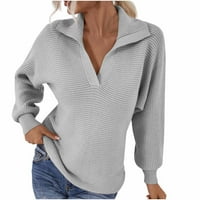Buigttklop Ne Granični džemperi za žensko odobrenje plus veličina Ženska jesen i zima New Suit ovratnik