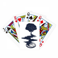 Compass stream Tree Art uzorak poker igrati čarobnu karticu zabavne ploče