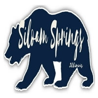 Siloam Springs Illinois Suvenir Vinil naljepnica za naljepnicu Bear Disight