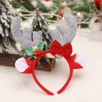 Božićna traka od jelena za odrasle dječje kopče za kosu ukrasni pokloni, sekvencirana elegantna priključna