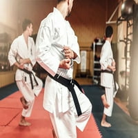Chocho track karate pojas široki dvostruki omotač borilačke vještine Svi kaiševi u čvrstom u boji Jud
