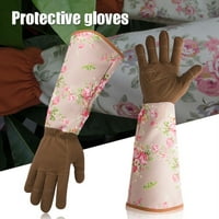 Duge vrtlarske rukavice obrezivanje sa zaštitom od podlaktice za žene zaštitu za žene i muškarce, velike