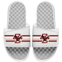 Omladinski bijeli Boston College Eagles Varsity Stripes klizne sandale