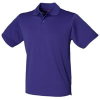 Henbury Mens Coolplus® Pique Polo majica