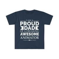 Ponosan tata fenomenalnog animatora Unise majica S-3XL Očev dan