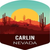 i R uvoz Carlin Nevada Suvenir Vinil naljepnica naljepnica Kaktus Desert Design